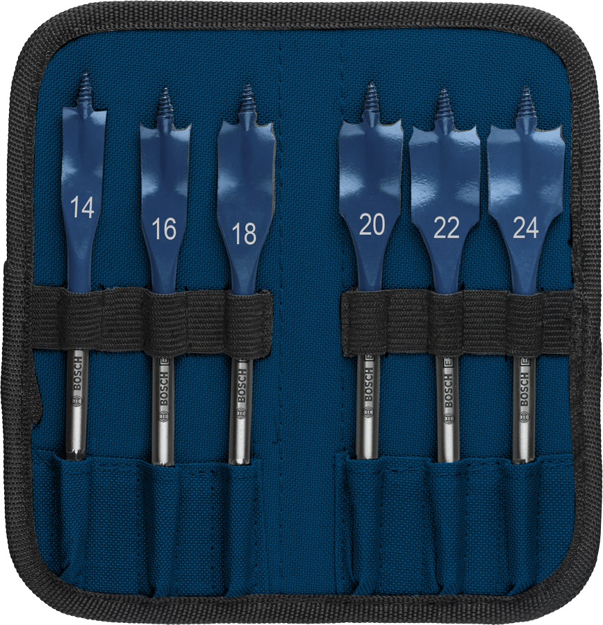 Bosch Accessoires EXPERT Speedborenset Self Cut Speed | 6-delig | 14, 16, 18, 20, 22, 24 mm - 2608902108