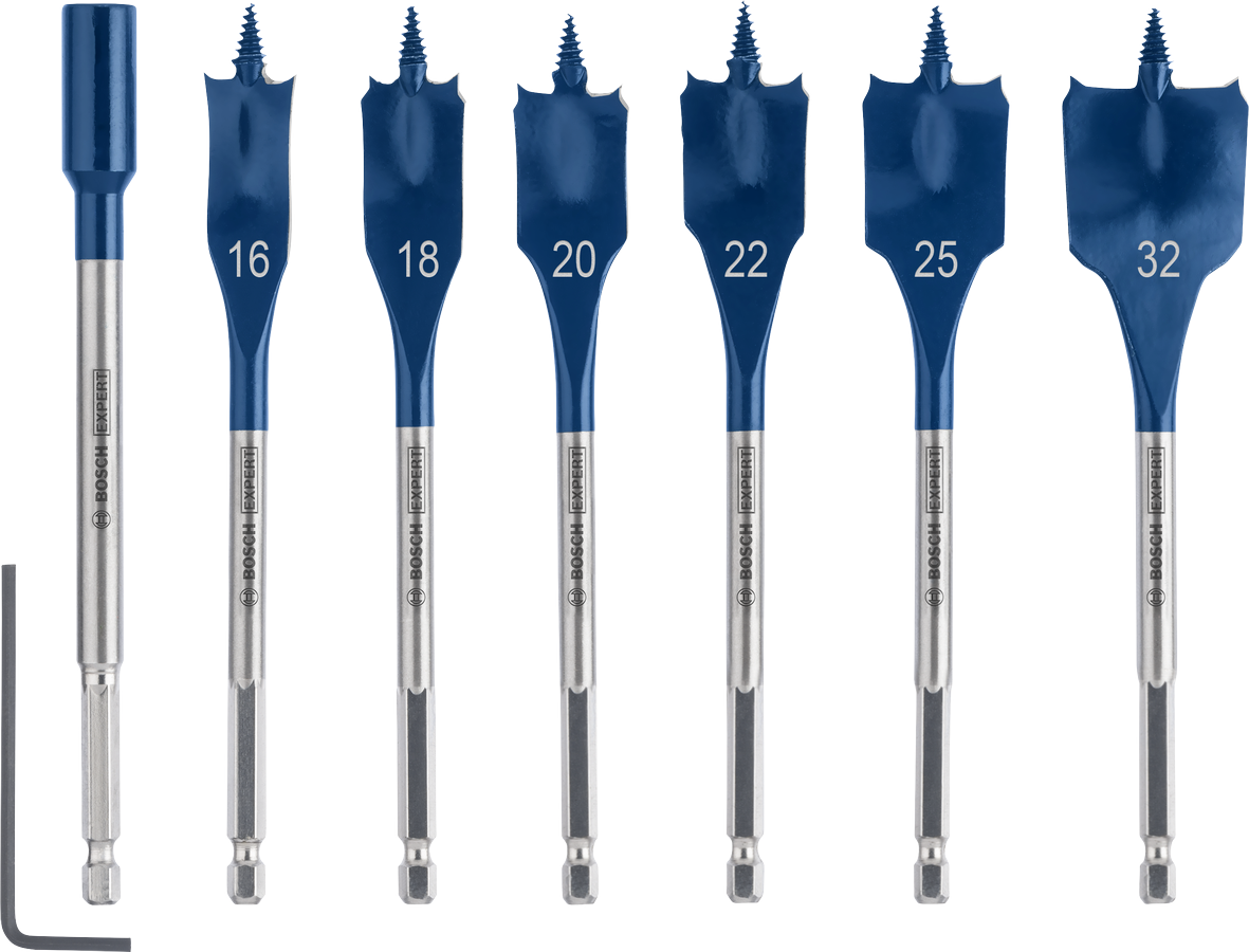 Bosch Accessoires EXPERT Speedborenset Self Cut Speed | 7-delig | 16, 18, 20, 22, 25, 32 mm - 2608902110