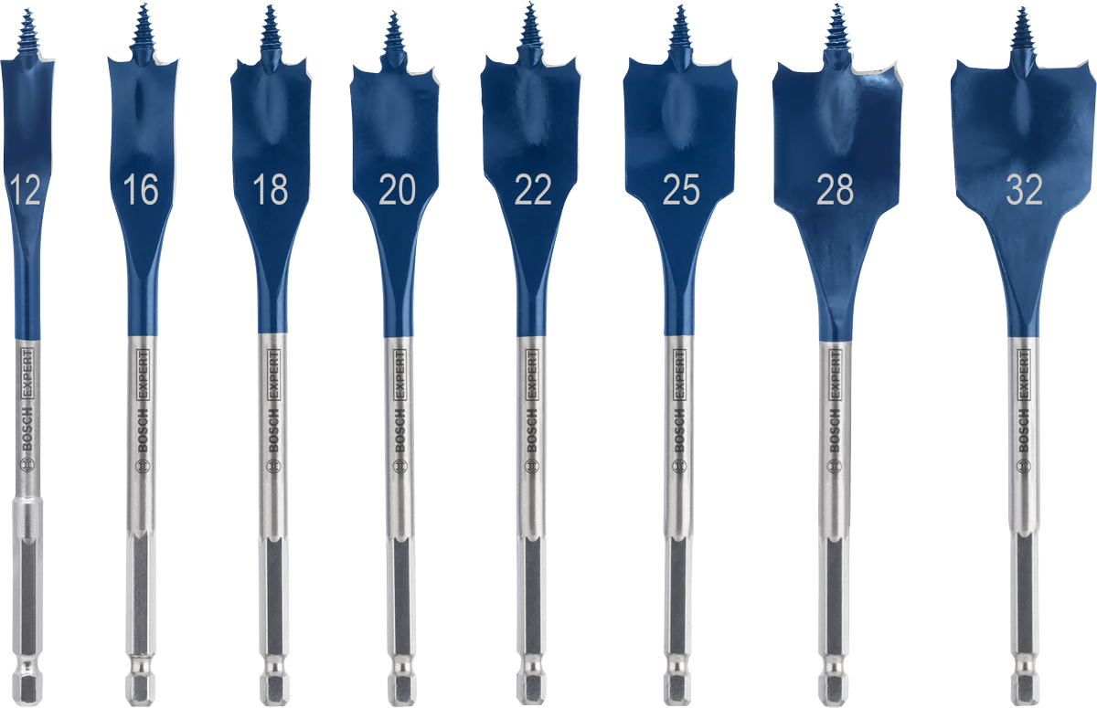 Bosch Accessoires EXPERT Speedborenset Self Cut Speed | 8-delige | 12, 16, 18, 20, 22, 25, 28, 32 mm - 2608902111