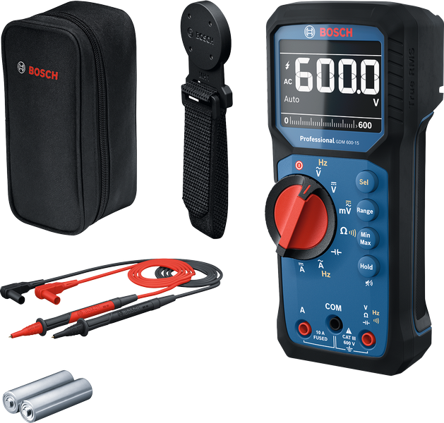 Bosch Blauw GDM 600-15 Professional Multimeter + MH1 Magneethouder - 0601077301