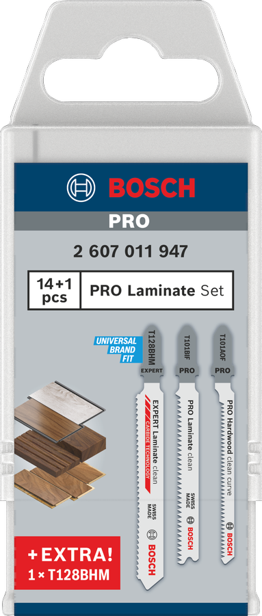 Bosch Accessoires PRO Laminate Set | 15-delig - 2607011947
