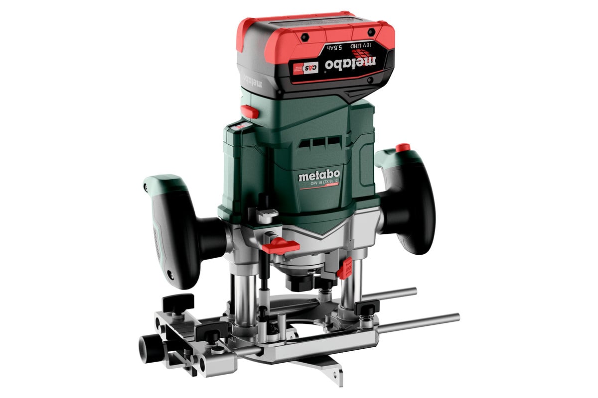 Metabo OFV 18 LTX BL 12 Accu Bovenfrees | 2 x LiHD 5.5 Ah | ASC 145 601743660
