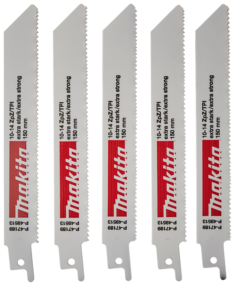 Makita Accessoires Reciprozaagblad Hout/Staal 150mm - P-49513 - P-49513