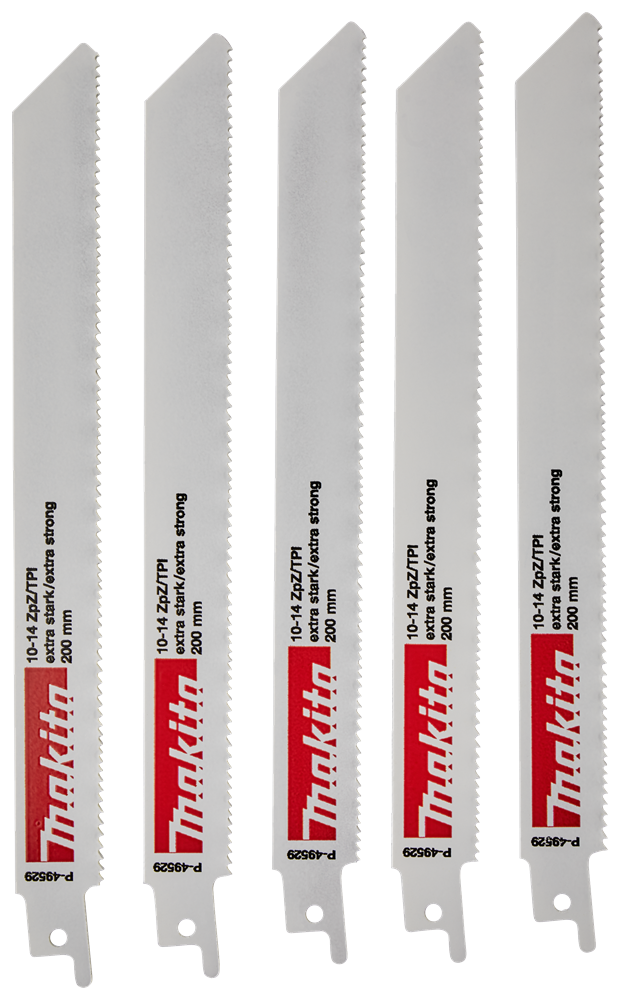Makita Accessoires Reciprozaagblad Hout/Staal 200mm - P-49529 P-49529