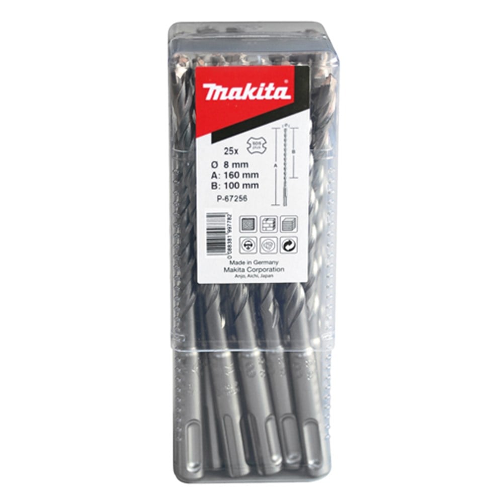 Makita Accessoires P2S:SDS-PLUS boor 6x110mm 10st - B-46517-10 - B-46517-10