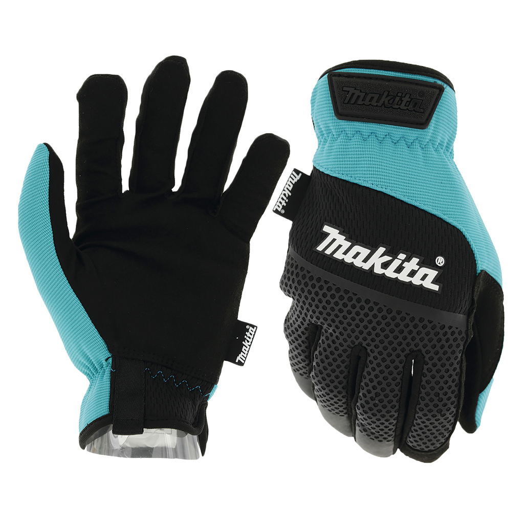 Makita Werkhandschoenen met open manchet | Maat M - P-84654