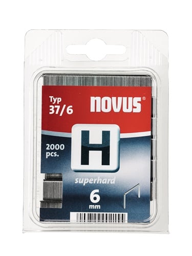 Novus dundraad nieten H 37 6 mm, 2000 st.