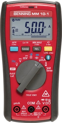 Benning Digitale multimeter | 0,1 mV-1.000 V | True RMS | 1 stuk - 044687 044687