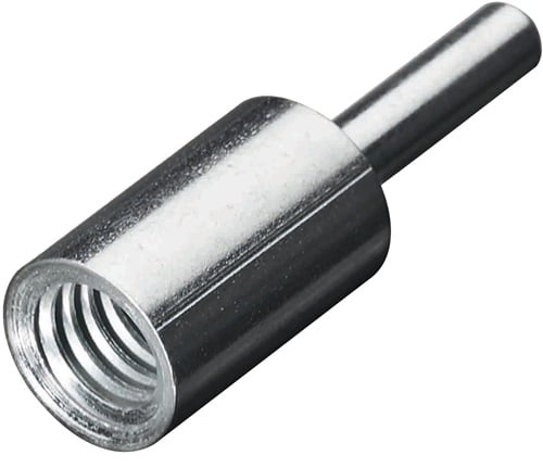 Lessmann Schroefdraadadapter | lengte 50 mm voor pijpborstel | 1 stuk - 000072 - 000072