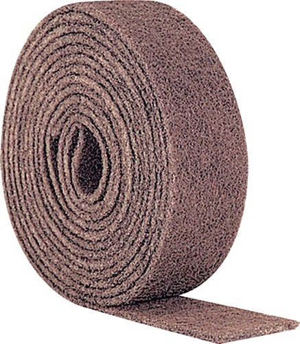 3M Schuurlinnen rol | lengte 10 m | breedte 100 mm | very fine | rood | 10m/RL | 1 stuk - 7100182231 - 7100182231