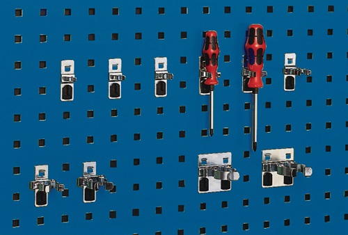 Bott Gereedschapklem | d. 28 mm verzinkt passend voor geperforeerde platen | 5 stuks in zak - 14013071 14013071