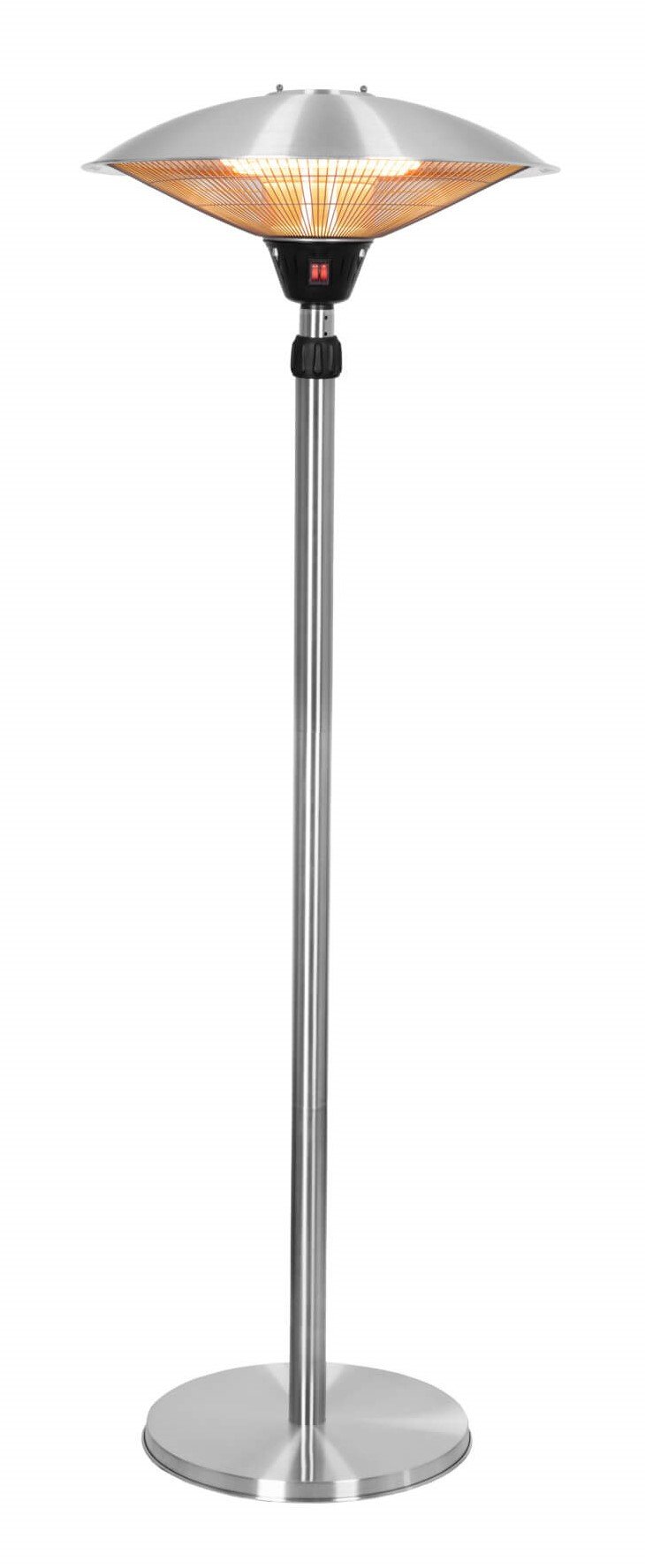 Eurom PD2101 XXL Elektrische terrasverwarmer | 160 - 225 cm | 2100 W - 335545