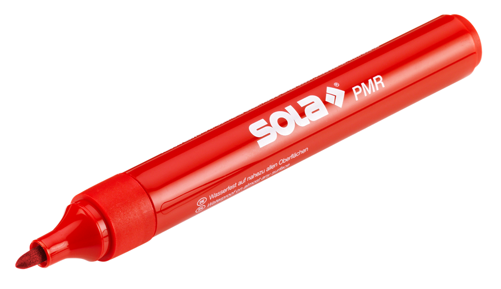 SOLA Permanent marker rood 1,5-3mm punt set/10 - 66082120