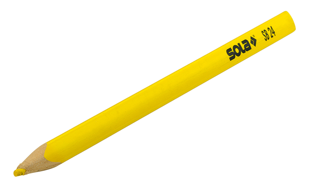 SOLA Signaalpotlood SB24 24cm geel (in doos van 75st.) - 66022520