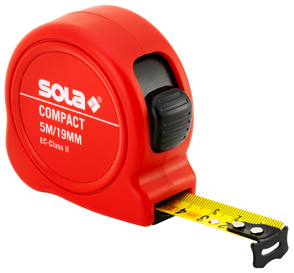 SOLA Rolbandmaat 3mtr Compact CO3 EG-Klasse 2 SB - 50510201