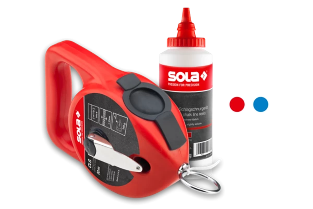 SOLA Markeerset CLG30 SET R slagl.molen+poe- der CLG30+CPR230 rood - 66111142
