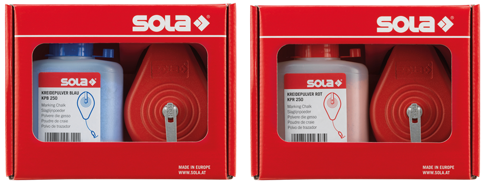 SOLA Markeerset CLM slagl.molen+poeder blauw CLM30 +KPB250 blauw - 66110543