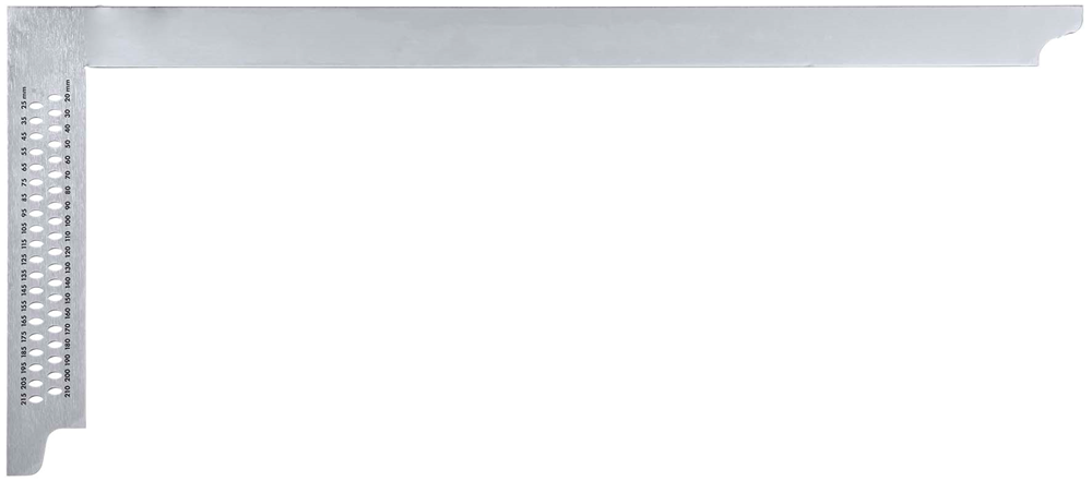 SOLA Timmermanswinkelhaak 600x280mm ZWZB600 Beenbreedte 40/50mm met aftekengaatjes - 56135301