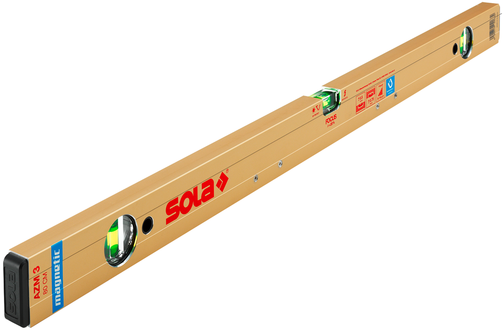 Sola AZM 3 200 Aluminium Magnetische Waterpas - 01823701