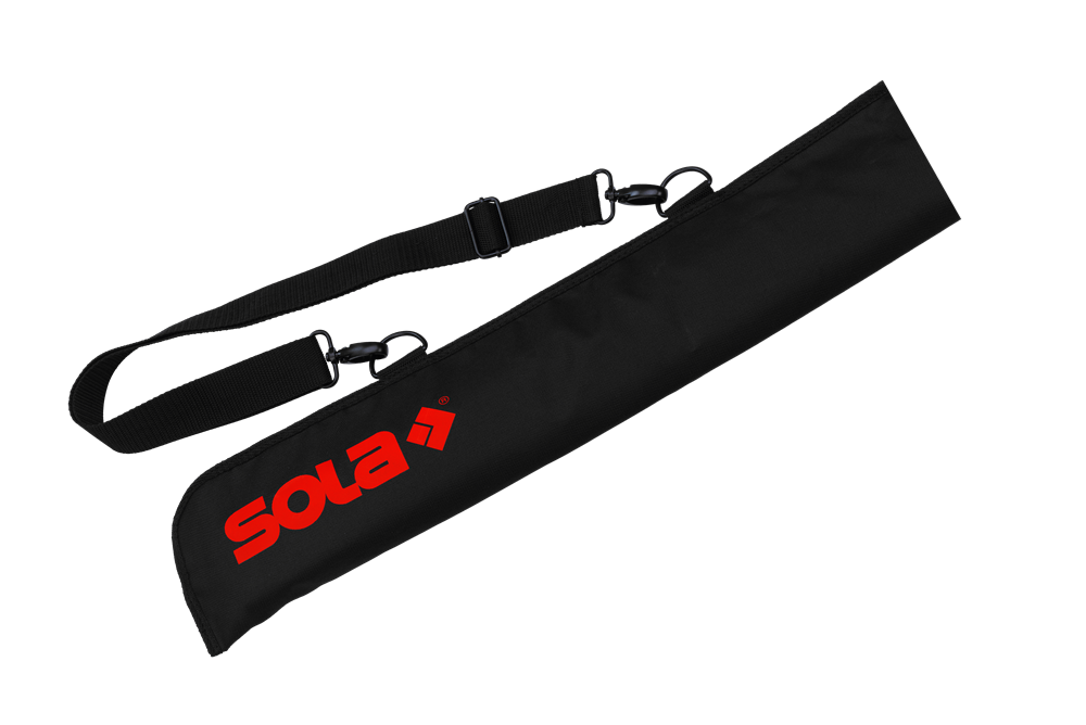 SOLA Beschermtas 690x130x8mm zwart met logo voor waterpas 60cm - R316149