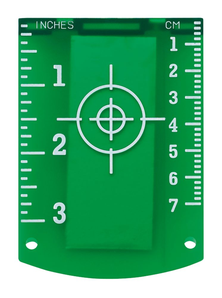 SOLA Doelplaatje groen voor laser ZLM-G magnetisch, afmeting 69x98mm - 71126301