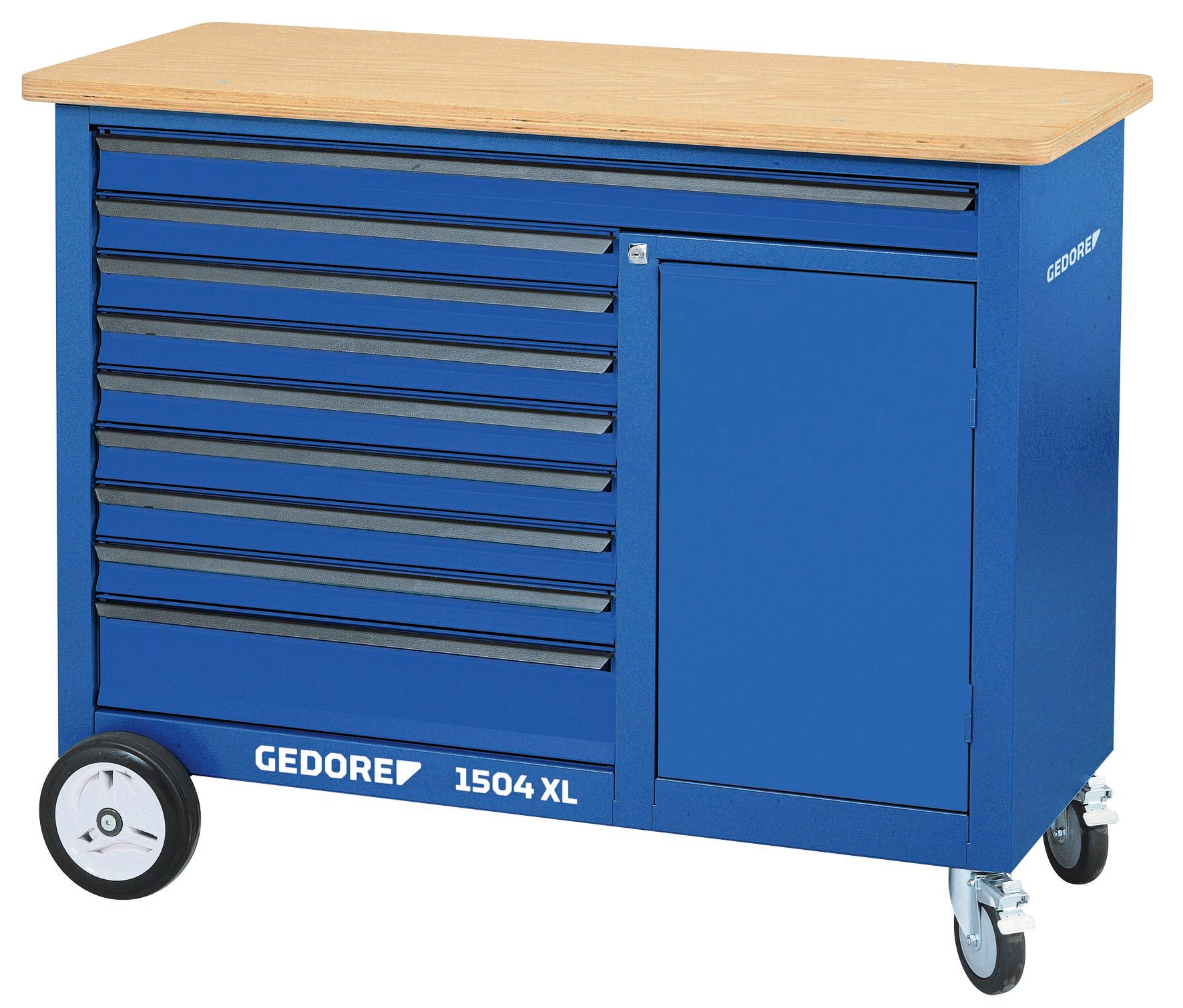 Gedore Verrijdbare werkbank | 9 laden | 985x1250x550 mm - 2259001