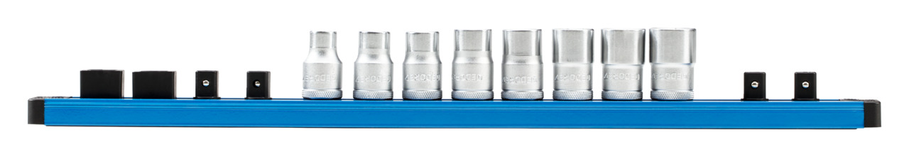 Gedore Dopsleutelset | 1/2" | Op Rail | 8 Delig | 10-19 MM | In SB Verpakking - 3100456