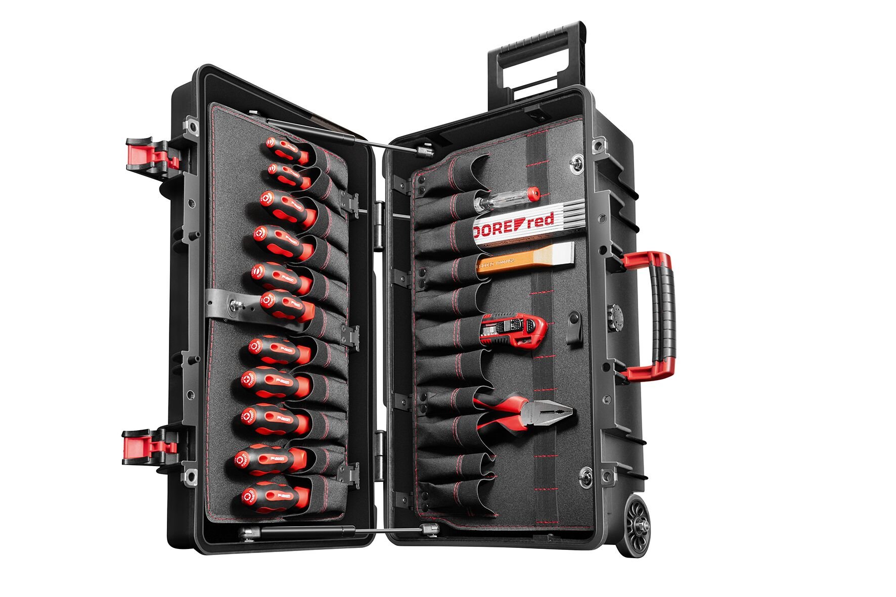 Gedore Gereedschapset Meister XXL | In verrijdbare Thought Case | 124-delig - 3301641