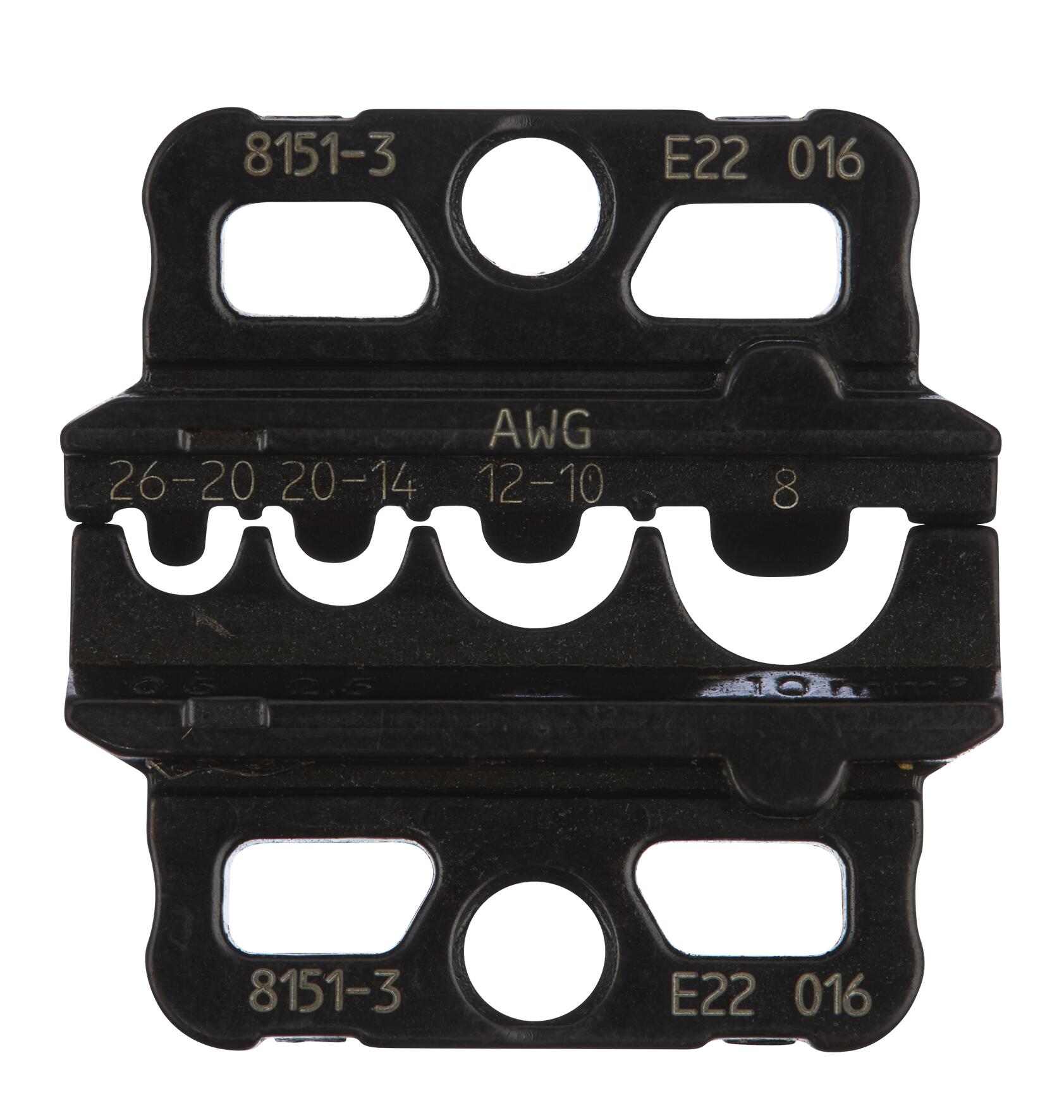 Gedore Krimpbek-Set | CrimpMax-Flex | Voor Ongeïsoleerde Kabels - 3420612