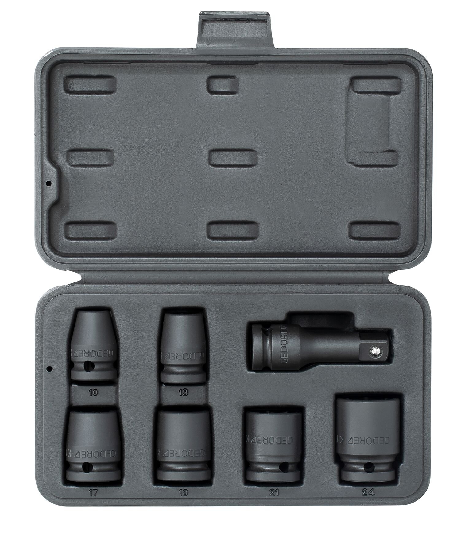 Gedore Slagmoer-Dopsleutelset | 1/2" | 10-24 MM | 7-Dlg - 3437426