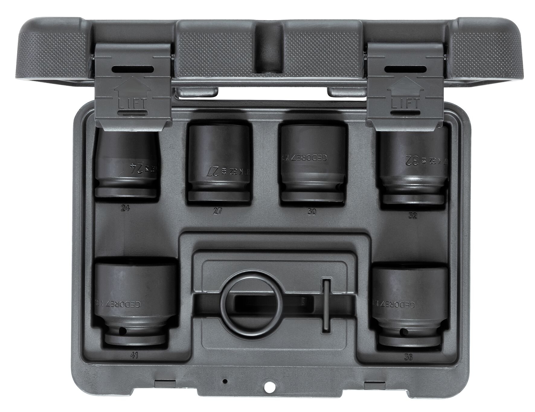 Gedore Slagmoer-dopsleutelset | 3/4" | 8-delig | 24-41 mm - 3459209