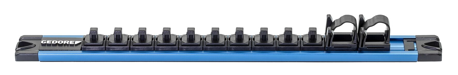 Gedore Bit + Dopsleutelrail Magnetisch | 1/4" | Voor 20 Bits + 4 Dopsleutels - 3520781