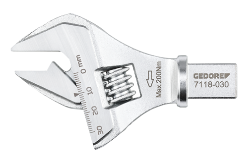 Gedore 7118 030 Verstelbare insteek-steeksleutel SE 14x18 5-30 mm - 3544494