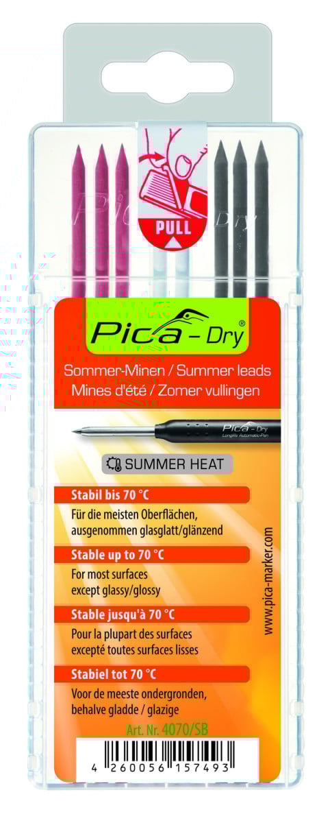 Pica -Dry Navullingen SUMMERHEAT | Assorted | SB PI4070SB