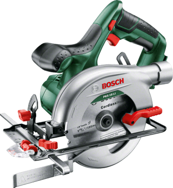 Bosch PKS 18 LI Accucirkelzaag - Inclusief zaagblad - Losse Body (geleverd zonder 18 V accu en lader)