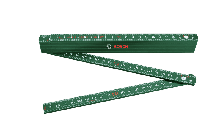 Bosch Groen Duimstok 2 m 1600A02ET4