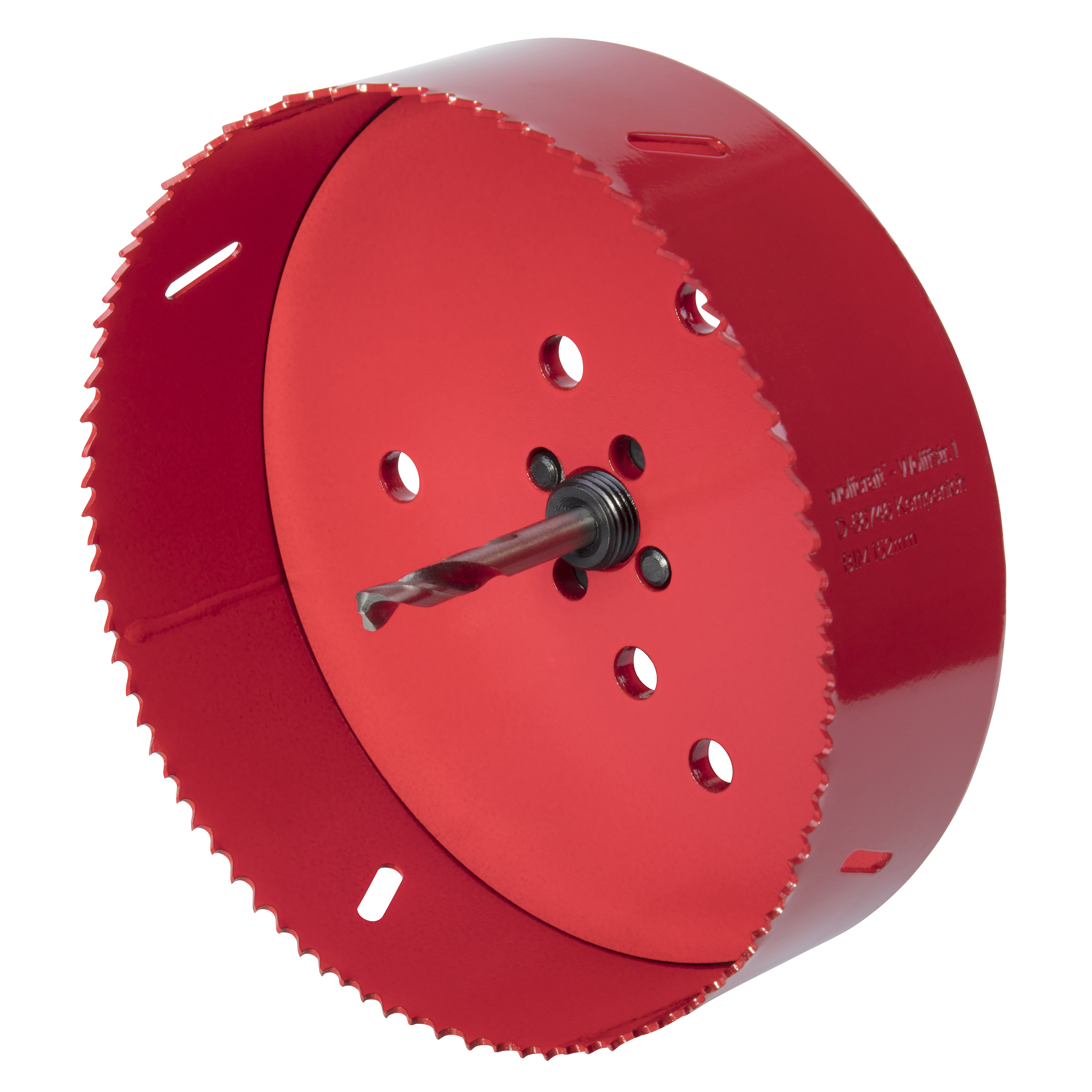 Wolfcraft Bi-metalen gatenzaag | Inclusief schacht & boor | BiM | Ø152 | 1 stuk - 5498000