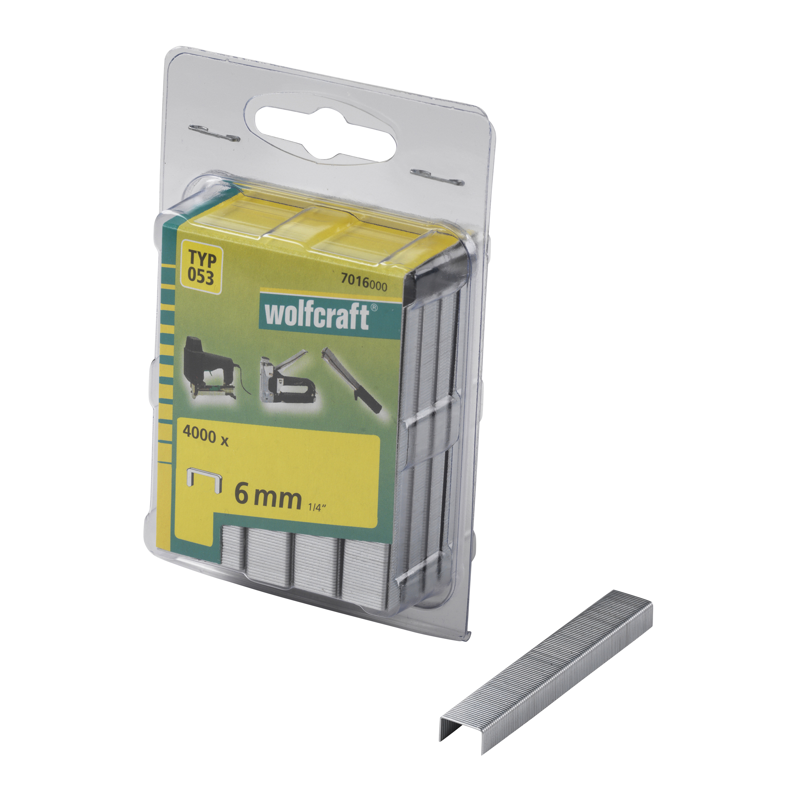 Wolfcraft Breedrugnieten | Type 053 | Staal | 6mm | 4000 stuks - 7016000