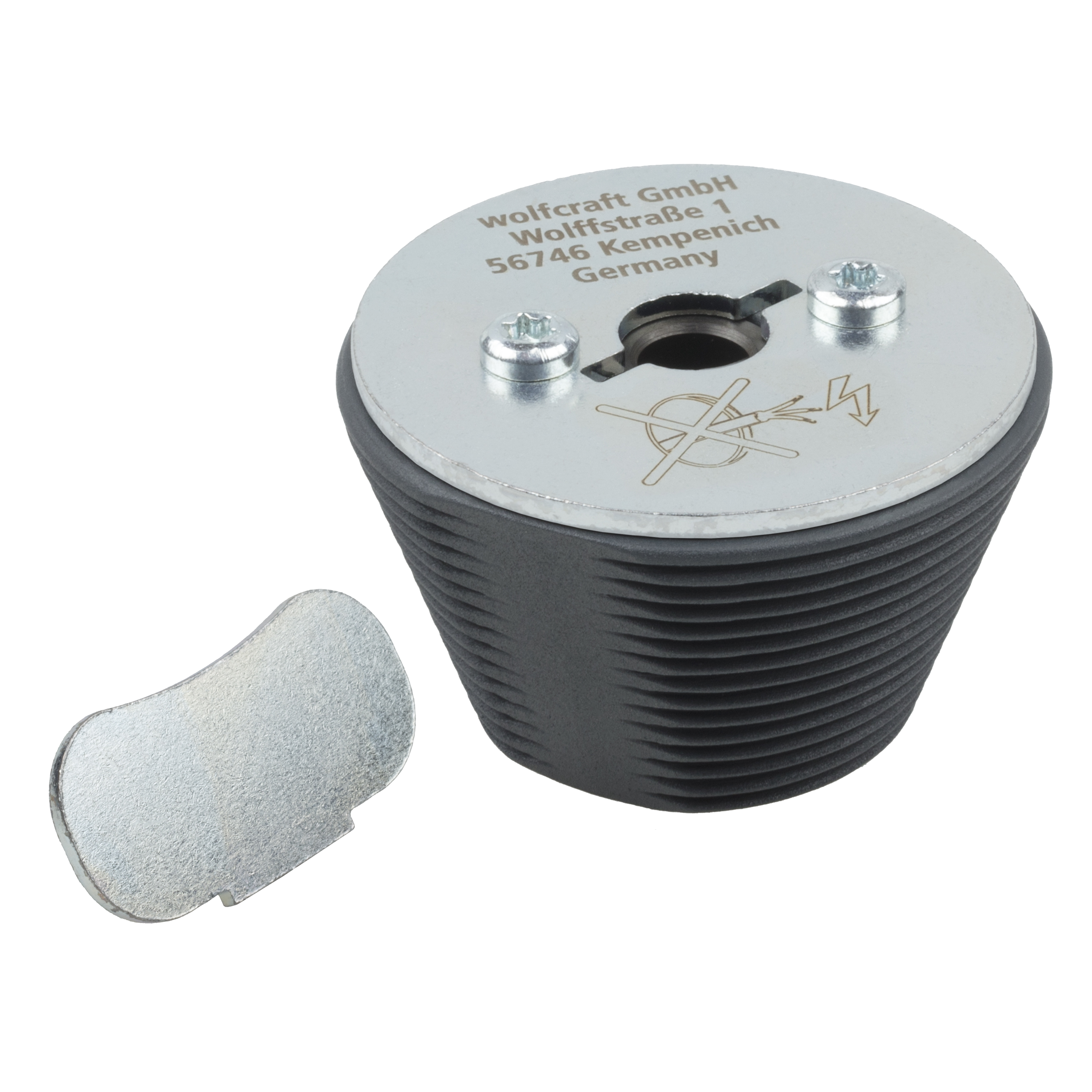 Wolfcraft Hulpstuk | Voor het vergroten van gaten met een gatenzaag | Ø35-51mm | 1 stuk - 5950000