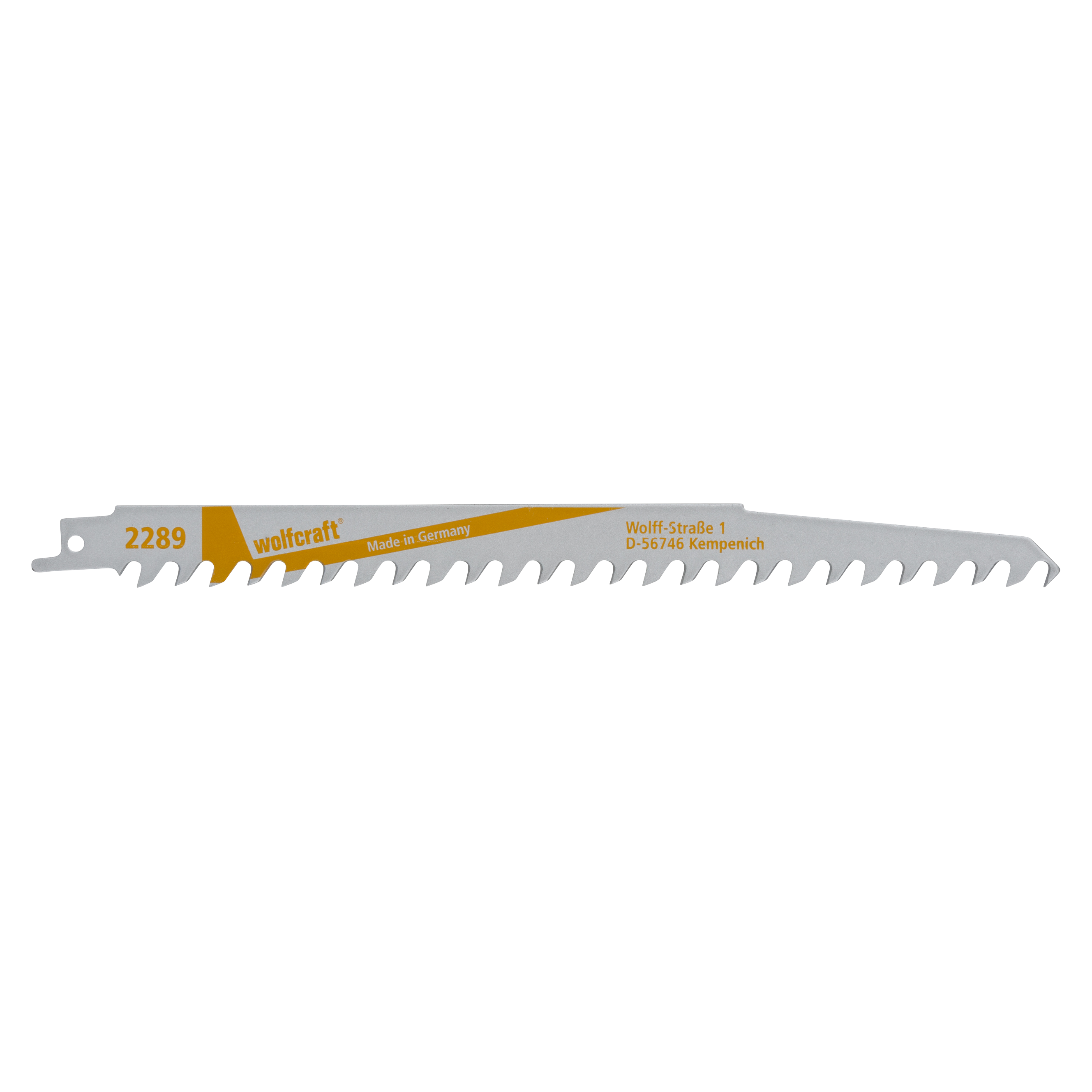 Wolfcraft Sabelzaagbladen | CV | L240mm | 2 stuks - 2289000
