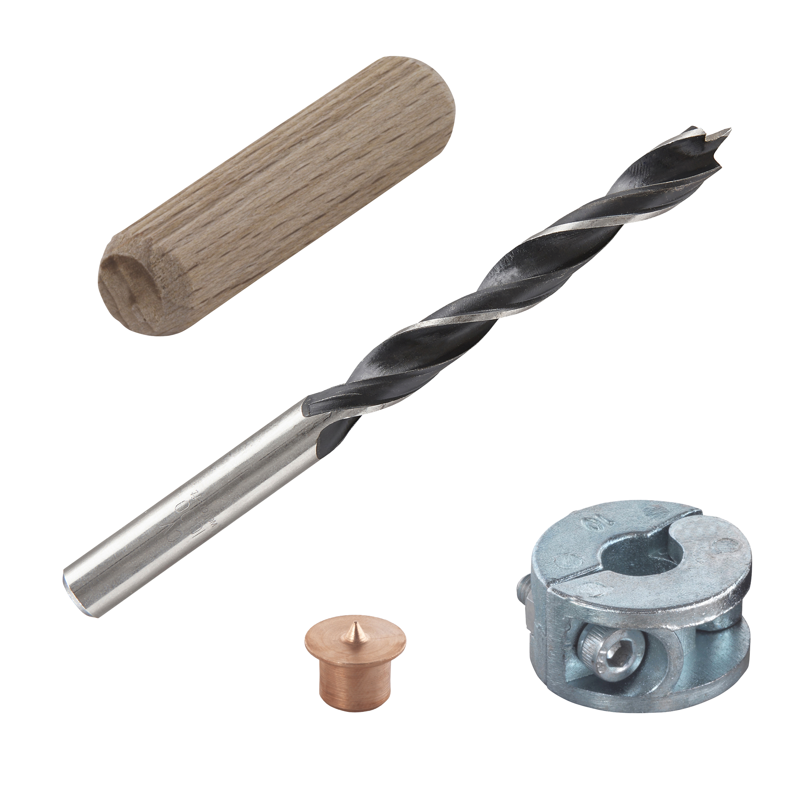 Wolfcraft Deuvelset | Ø10mm | 25-delig | 1 set - 2918000