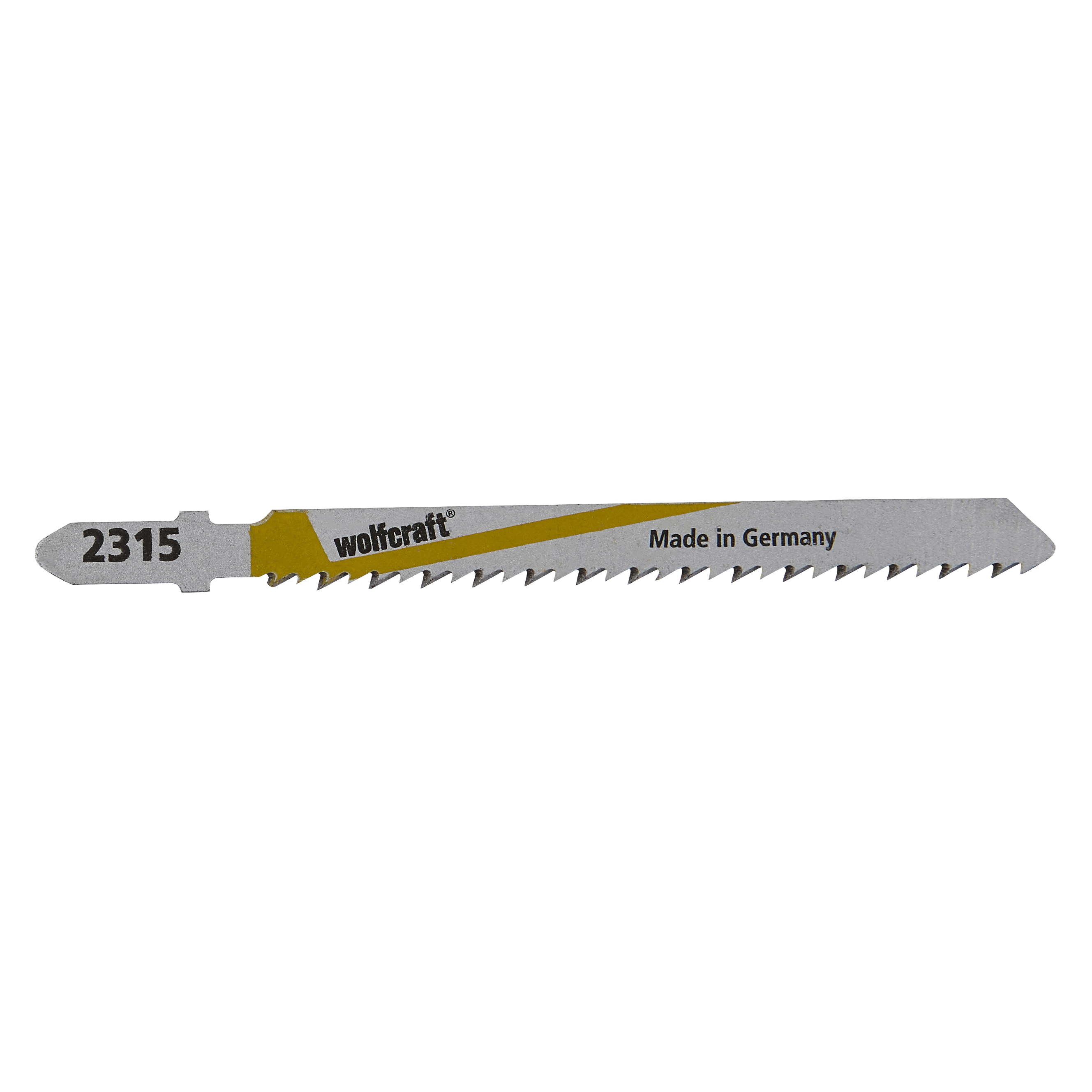 Wolfcraft Decoupeerzaagblad | HSS | L=100mm | T-Schaft | 2 stuks - 2315000