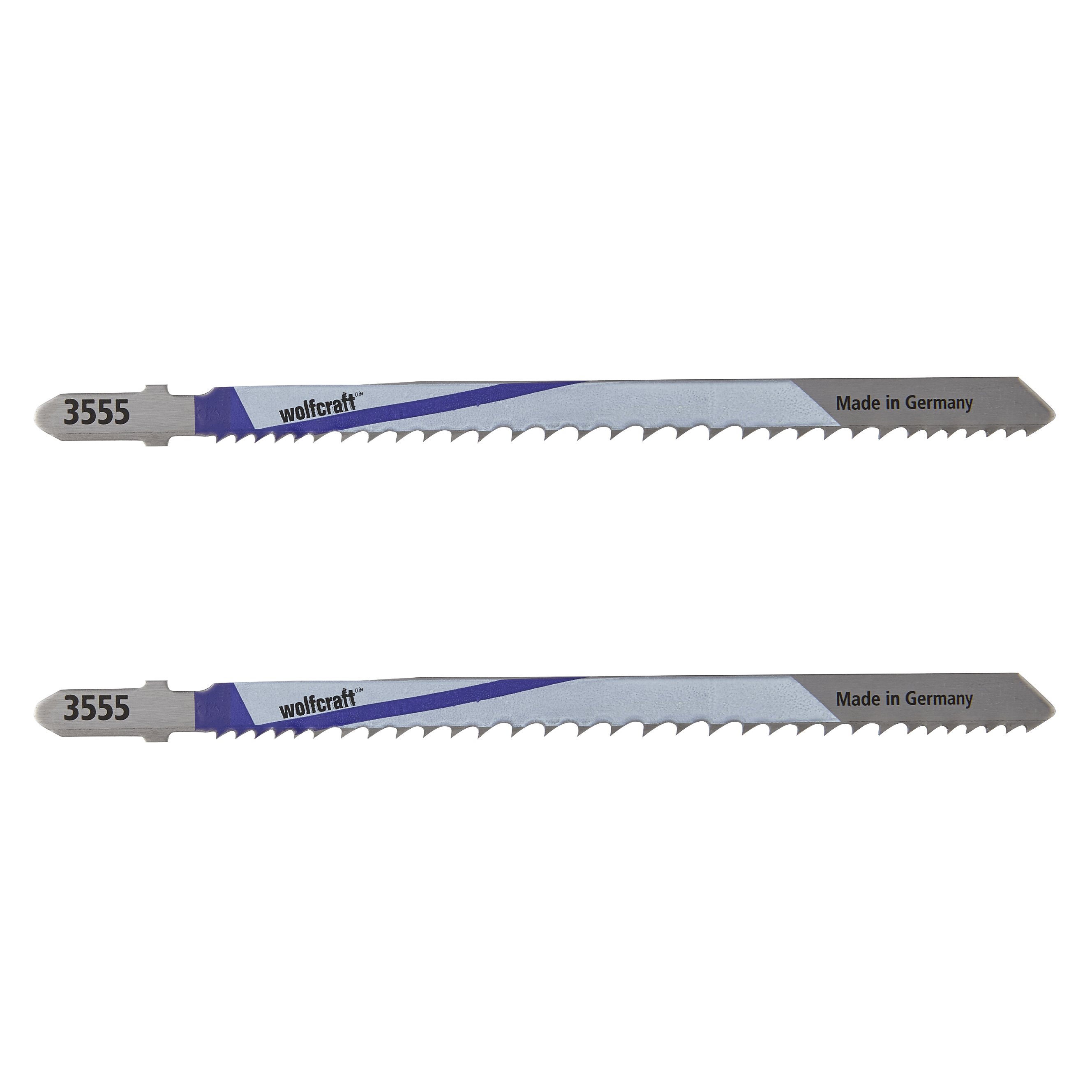 Wolfcraft Decoupeerzaagblad | BiM | L=130mm | T-Schaft | 2 stuks - 3555000