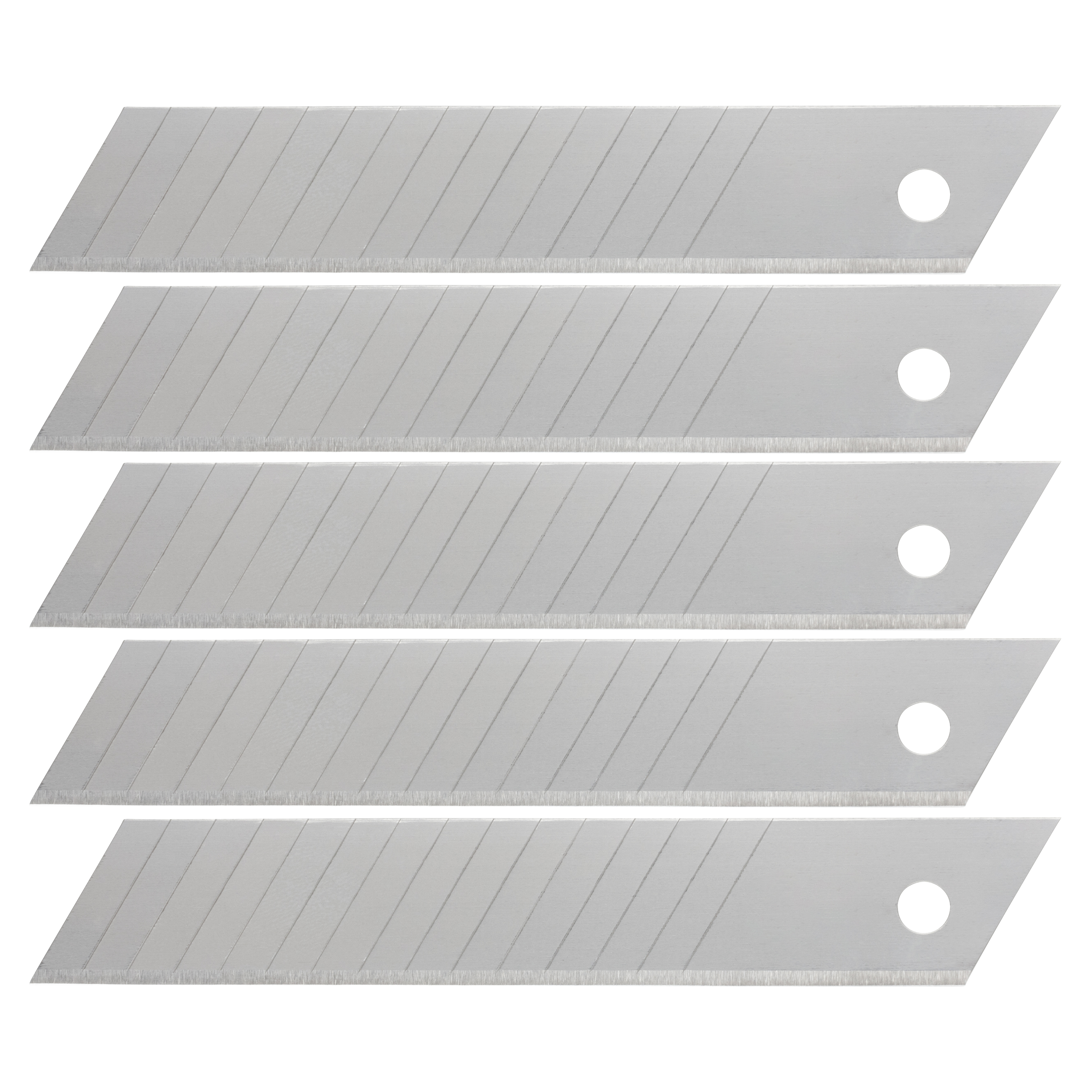 Wolfcraft Professionele afbreekmessen | In box | 18mm | 5 stuks - 4182000