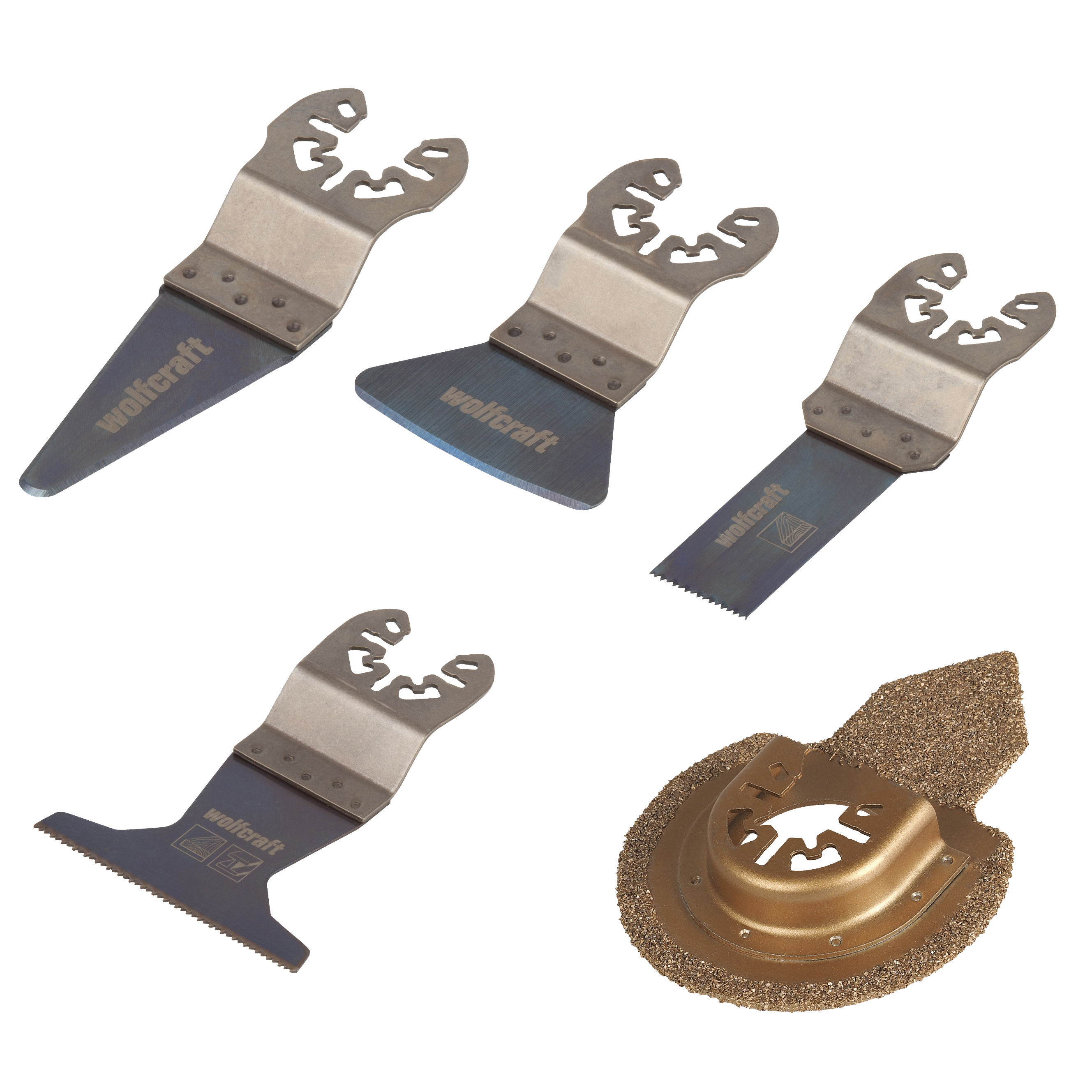 wolfcraft Oscillerende multi-tool accessoireset 6-delig PRO 3962000
