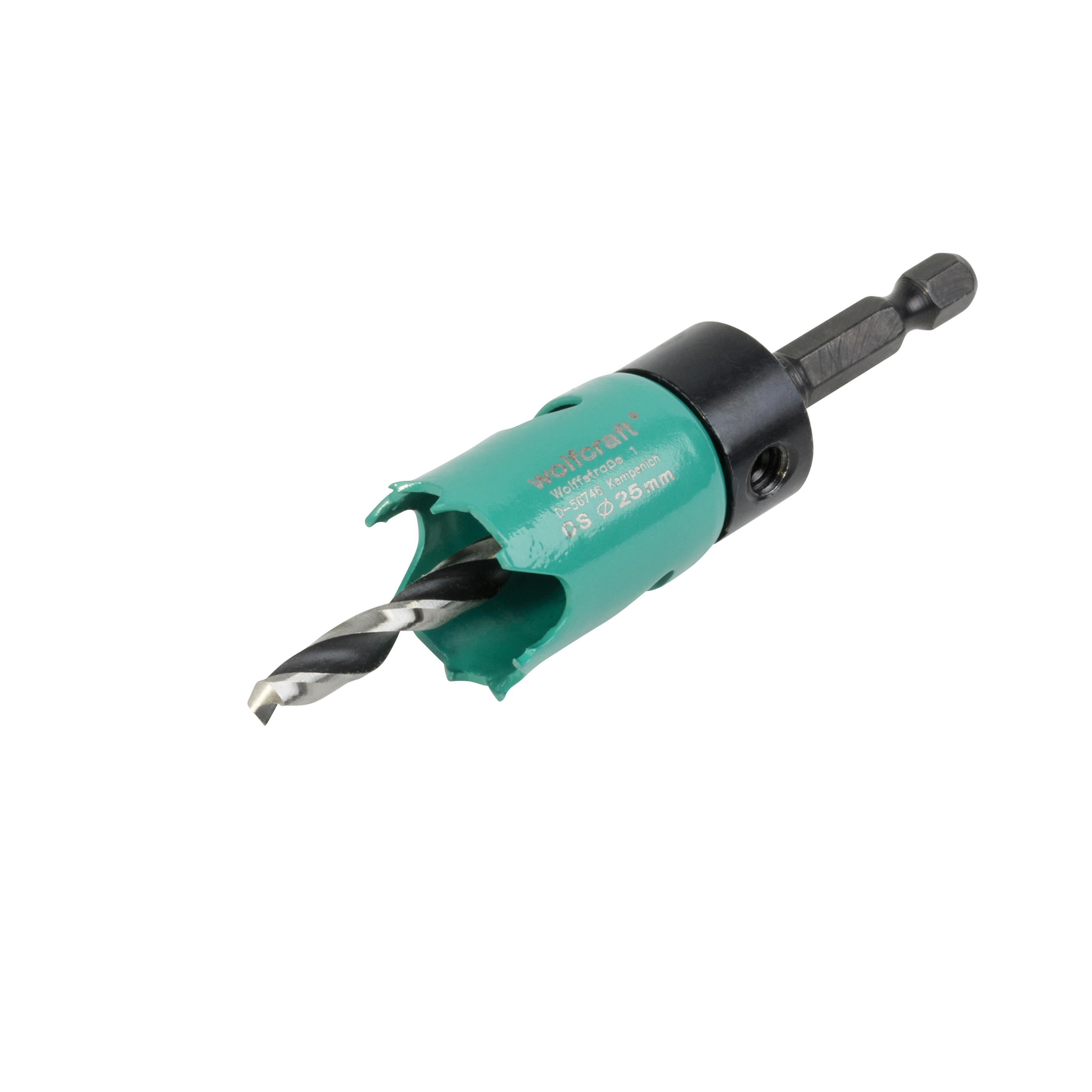 Wolfcraft Carbonstalen gatenzaag | Ø25mm | 1 stuk - 5963000