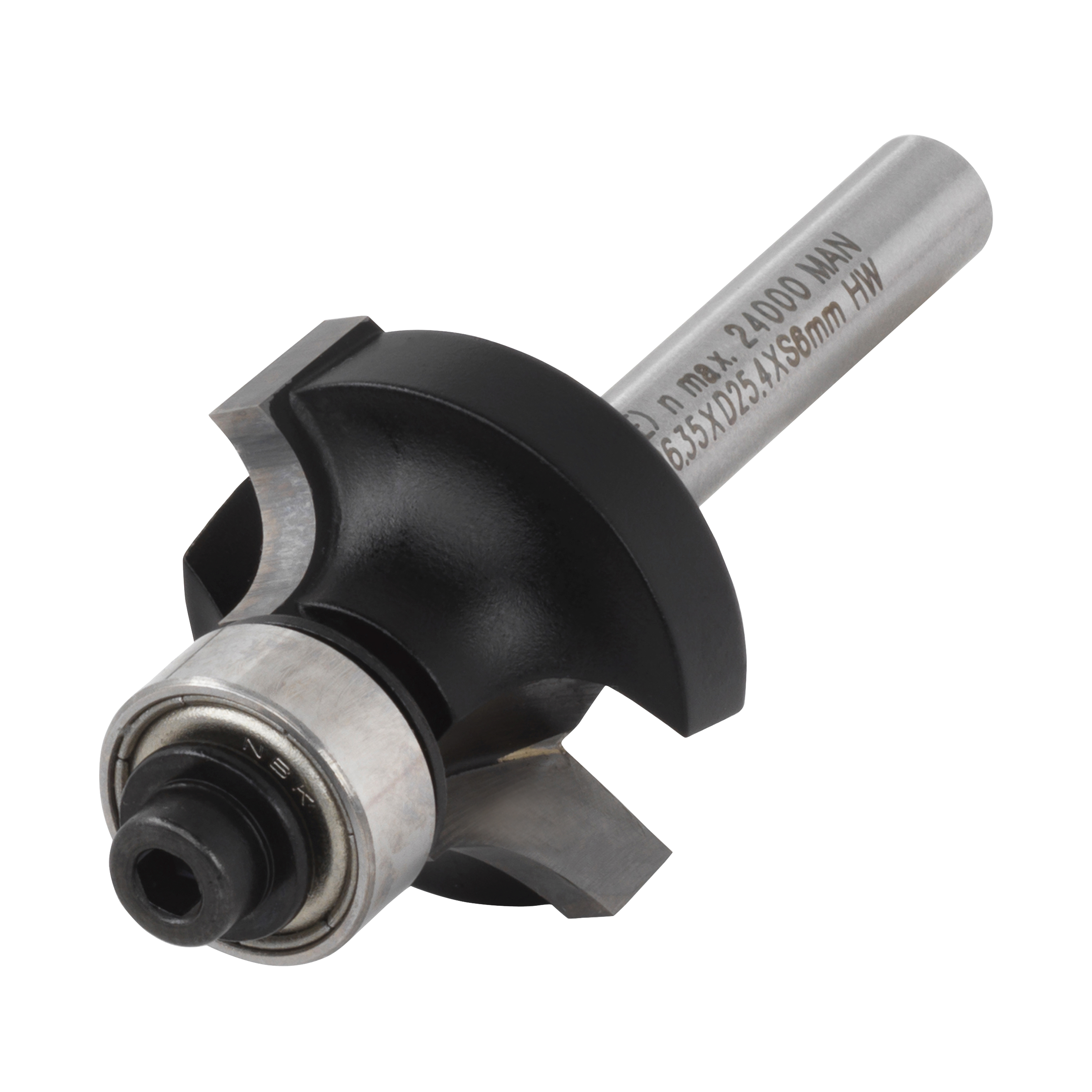 Wolfcraft HM Afrondingsfrees | 8mm | Ø25,4 x 11,8mm | 1 stuk - 3963000