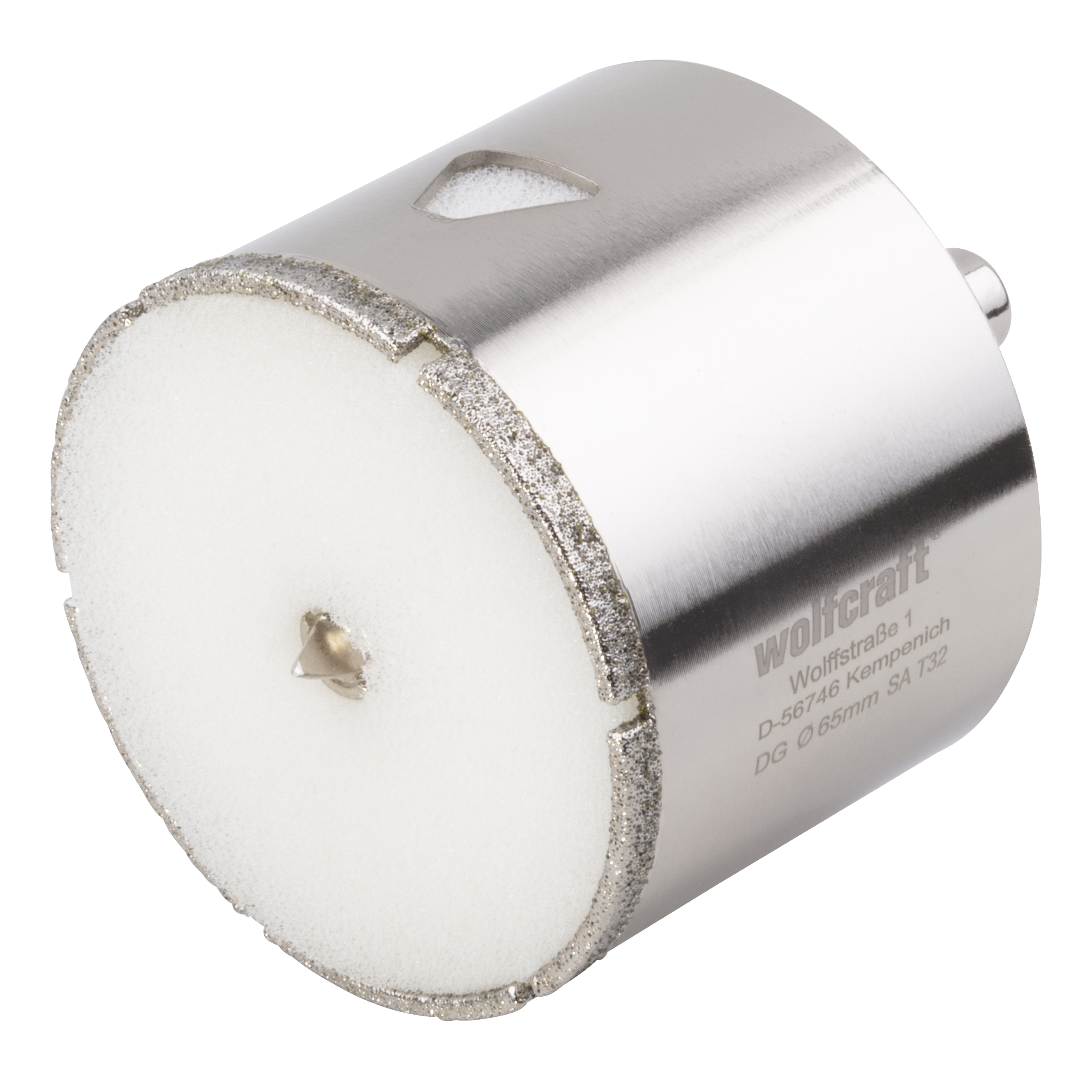 Wolfcraft Diamantbestr. boorkroon | Met schacht | Ø65mm | 1 stuk - 5930000