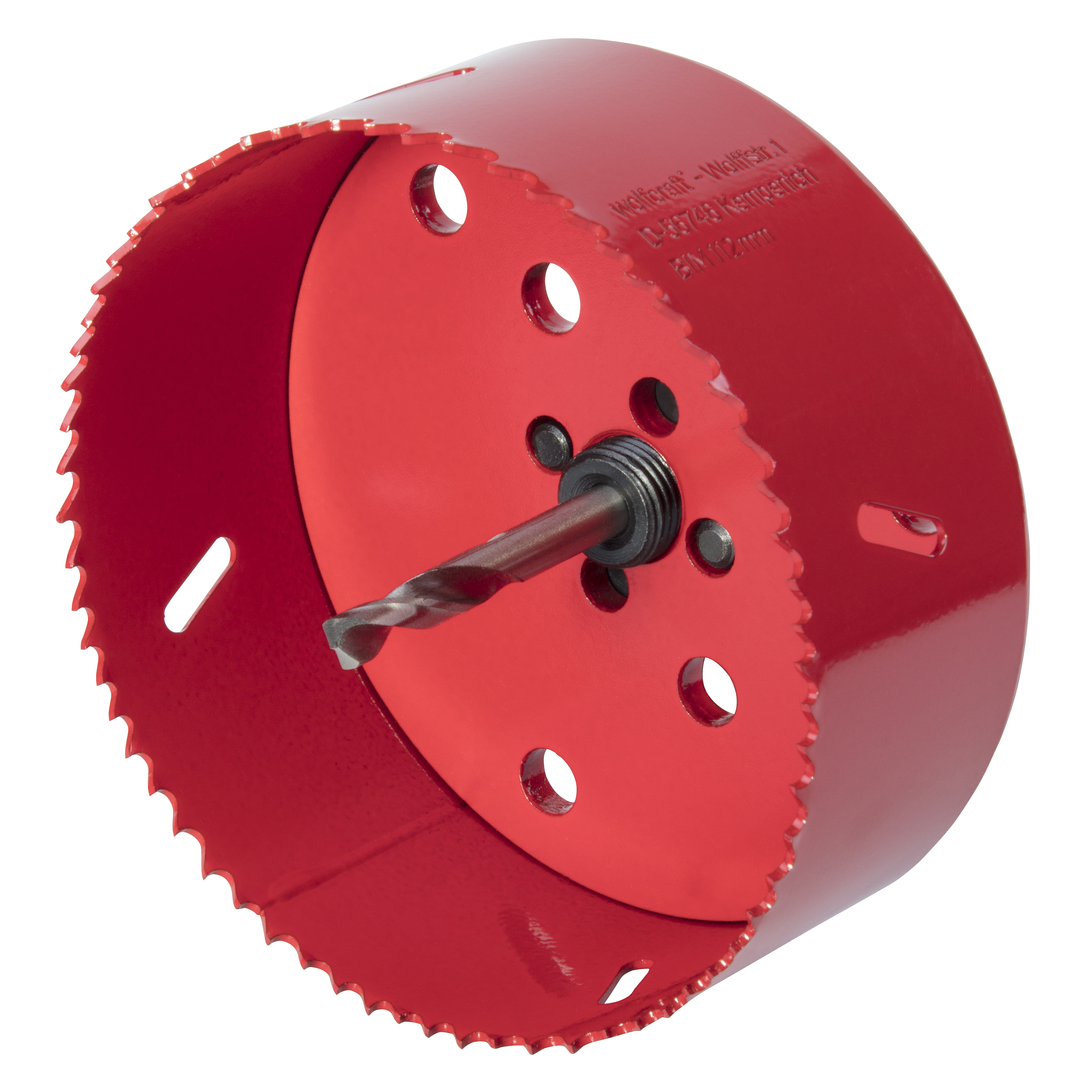 Wolfcraft Bi-metalen gatenzaag | Inclusief schacht & boor | BiM | Ø112 | 1 stuk - 5496000