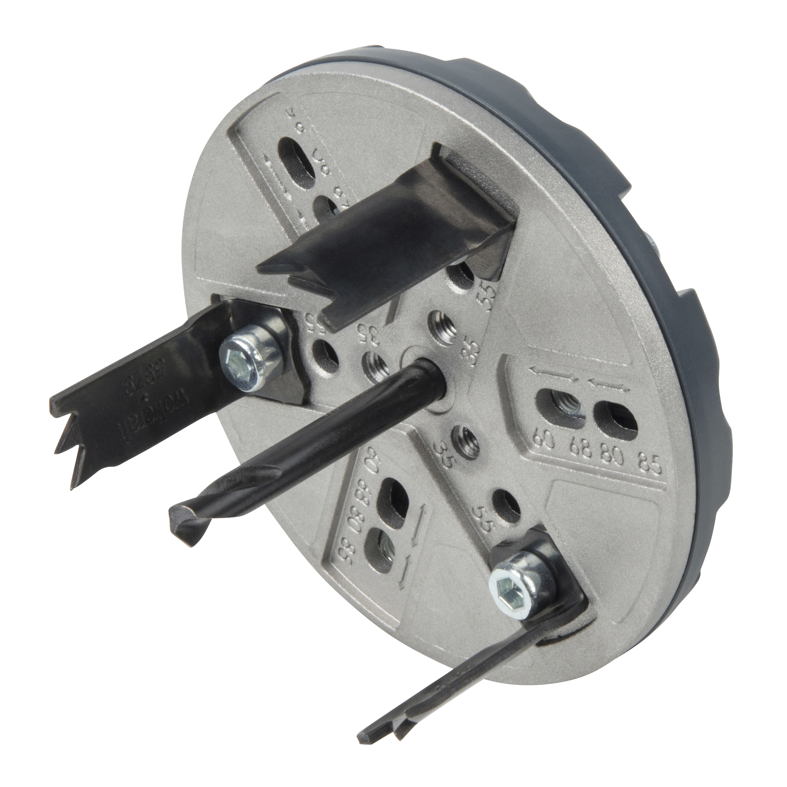 Wolfcraft Verstelbare gatzaag | LS | Ø35, 55, 60, 68, 70, 75, 80, 85mm | 1 stuk - 5986000